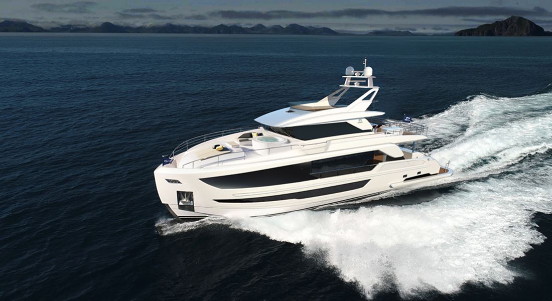the Horizon FD92 megayacht joins a successful series
