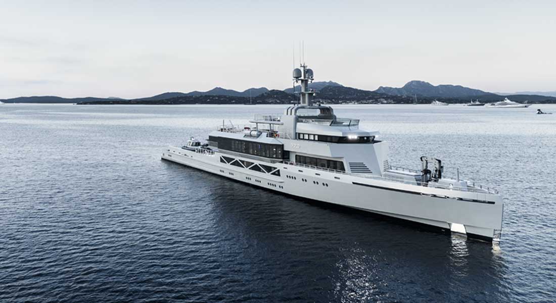 Bold is among the superyachts attending the Miami Yacht Show in 2020