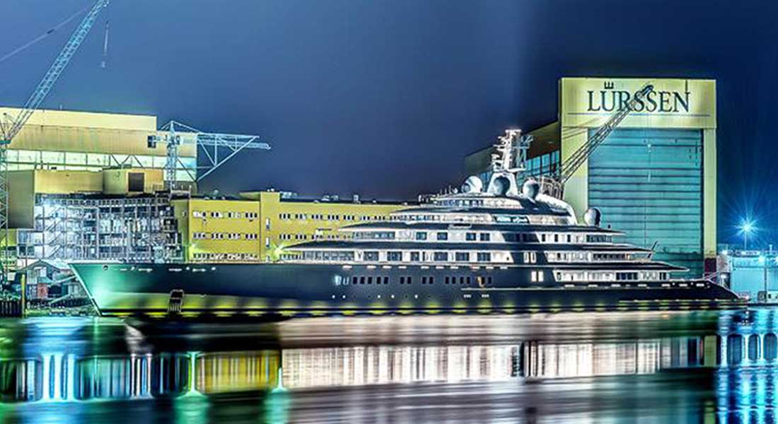 Azzam is among 10 Largest Megayacht Deliveries of the Decade