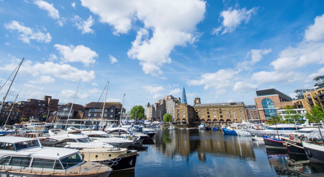 St. Katharine Docks Marina in London now belongs to the IGY Marinas network of megayacht marinas