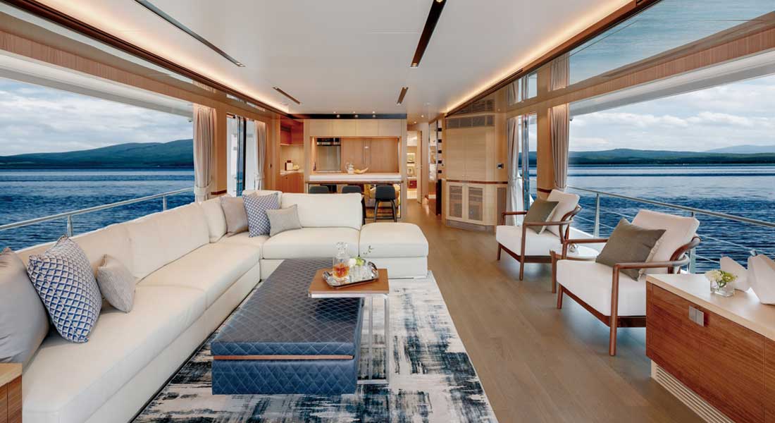 the Horizon FD80 is the megayacht formerly known as the FD77