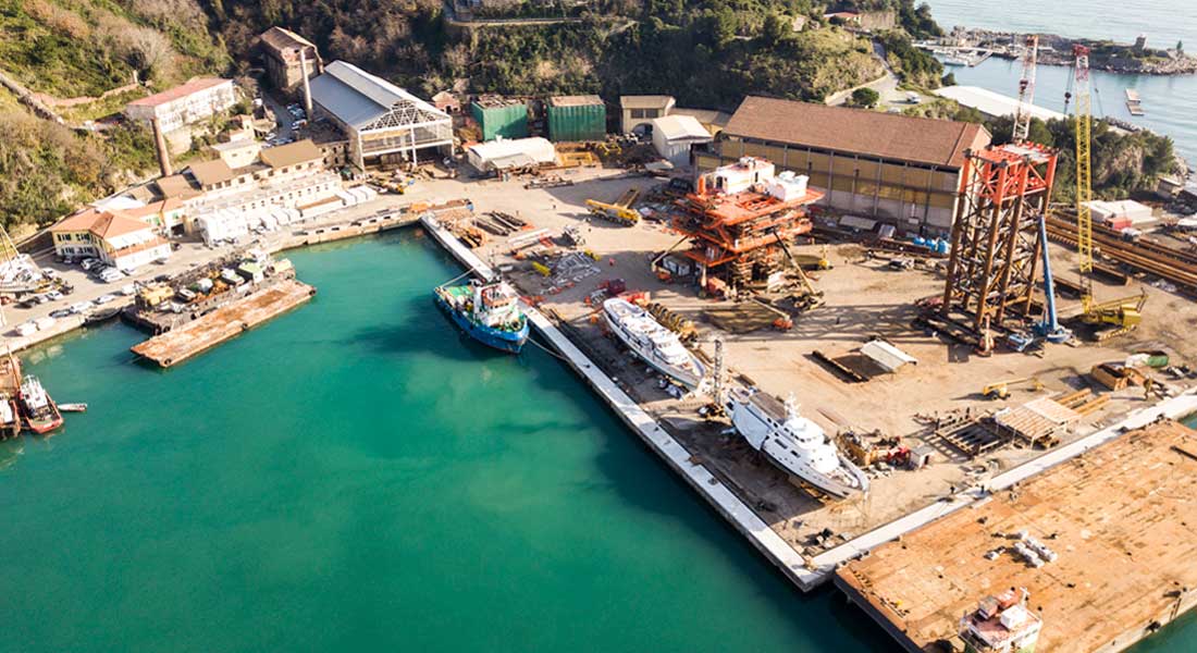 the family behind Gruppo Antonini created Antonini Navi for building megayachts