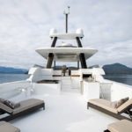 the Crescent 117 megayacht is available through Northrop & Johnson
