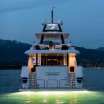 the Crescent 117 megayacht is available through Northrop & Johnson