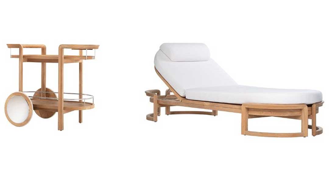 Summit's Arc Collection is designed by the renowned superyacht studio Winch Design