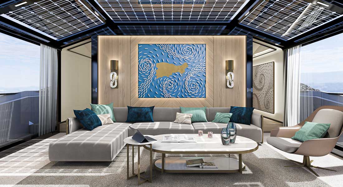 Arcadia Yachts has delivered four A115 megayachts so far and redesigned hull #5