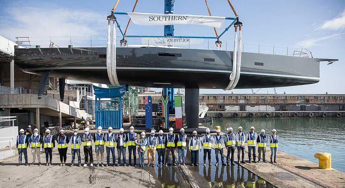 Ammonite is the third SW96 sailing superyacht