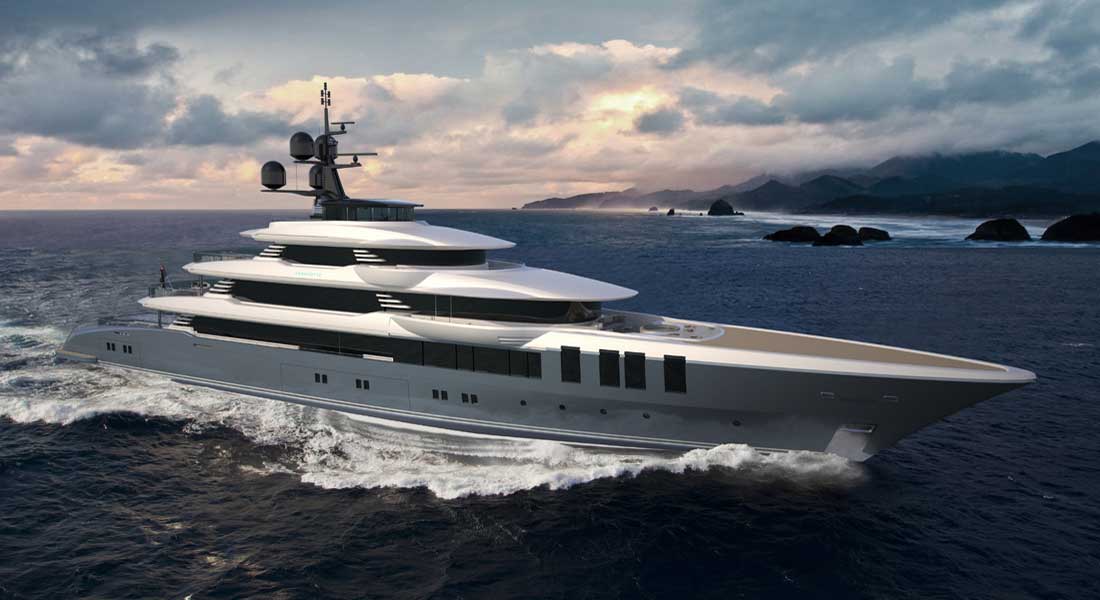 Turquoise NB69 superyacht