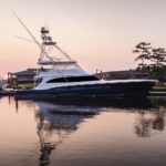 Jarrett Bay Boatworks built Reel Development, a megayacht sportfisherman