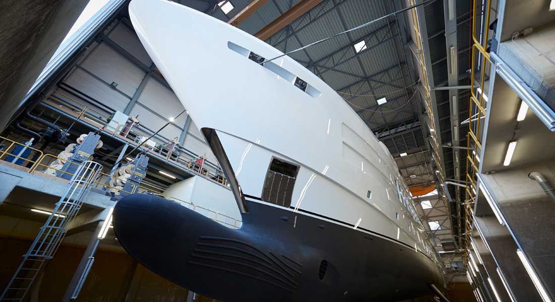 the Heesen megayacht Project Pollux