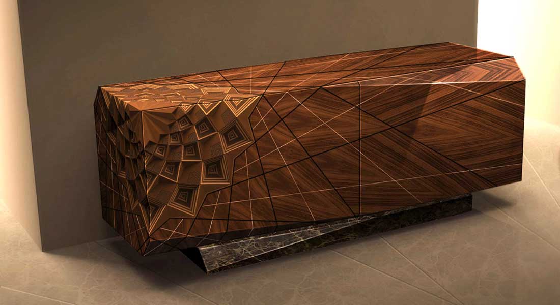 Silverlining's Provenance collection includes furnishings for superyachts