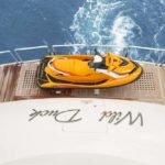 the megayacht Wild Duck is a Horizon RP110 for a repeat customer