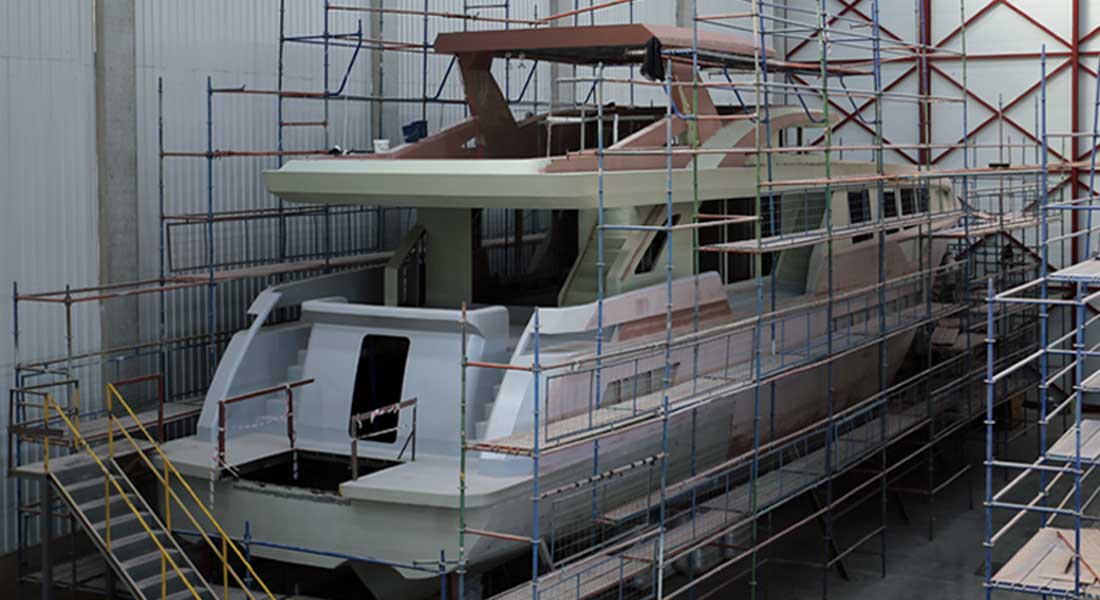 the Bering 92 megayacht should be ready in August 2021