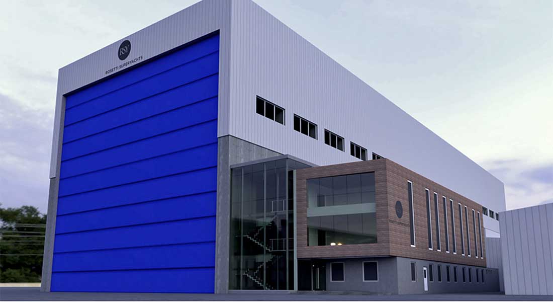 the Rosetti Superyachts expansion will accommodate superyachts exceeding 100 meters