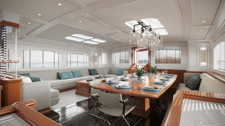 Rainbow II is a sailing superyacht in build on spec