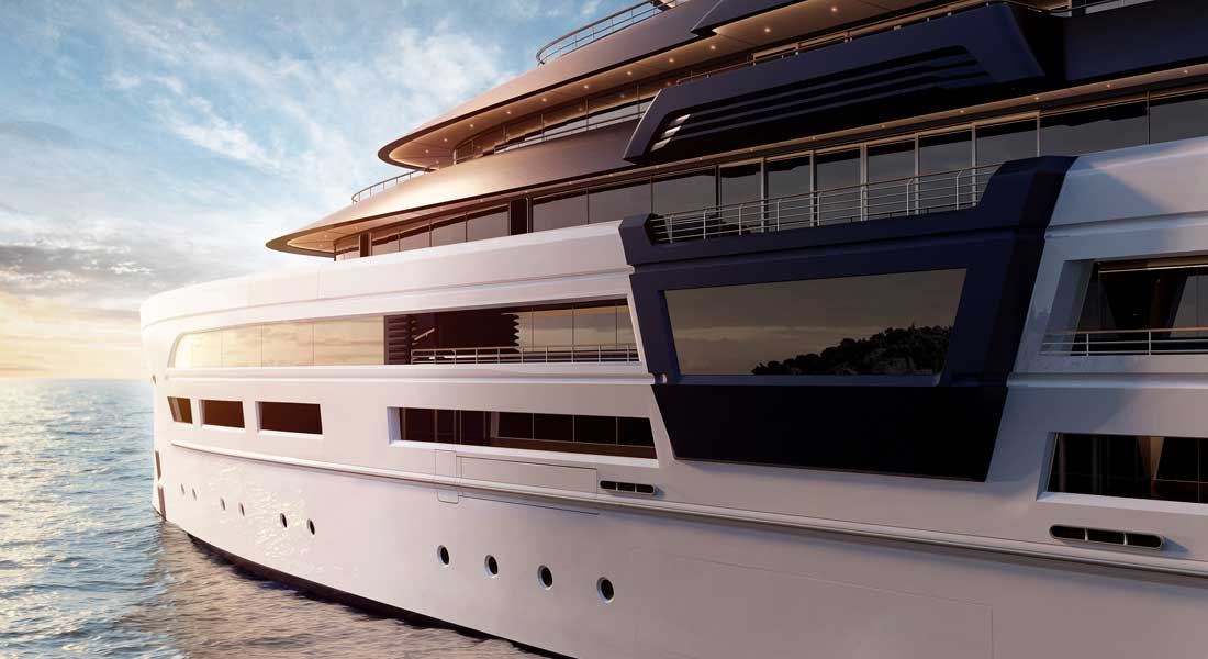 the Ultra2 concept puts a safe room aboard the megayacht