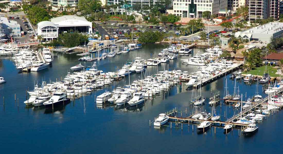 Bayshore Landing in Coconut Grove still accommodates megayachts