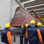 hull number one of the Bering B107 megayacht