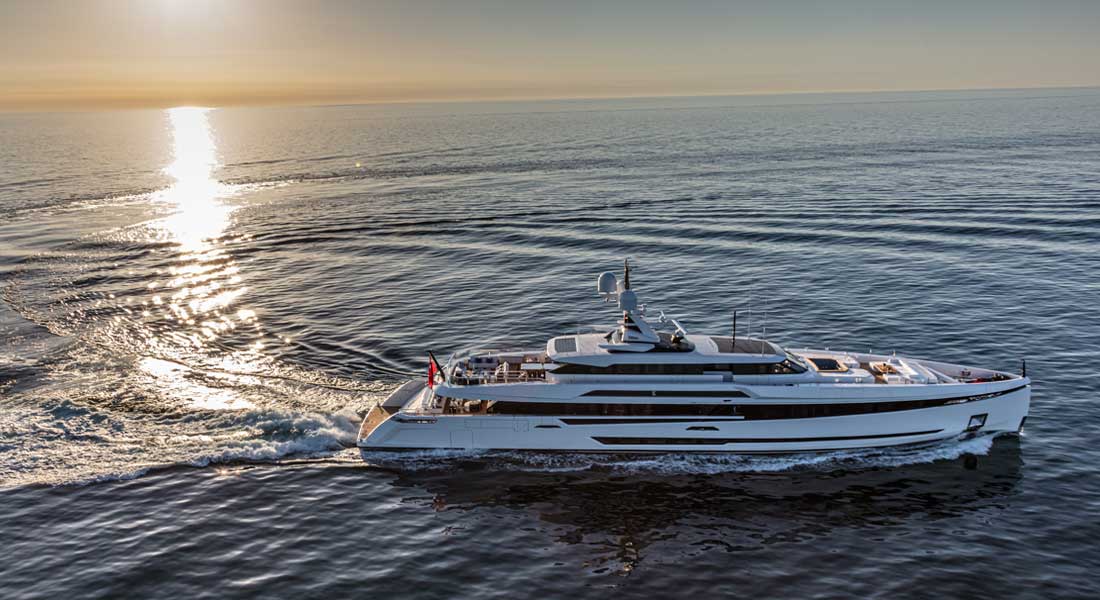 K2 is a megayacht from Columbus Yachts for a three-time customer