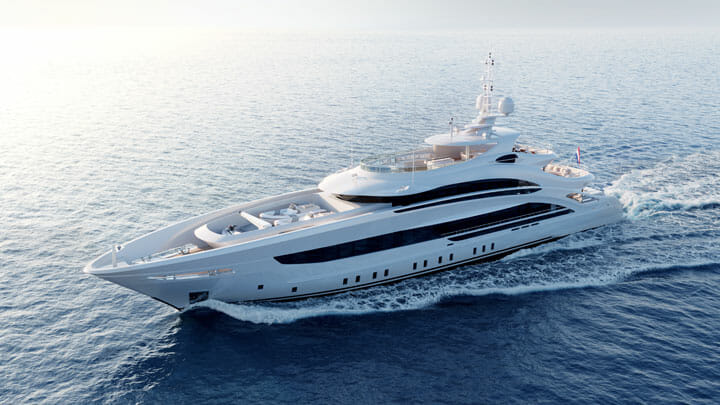 Heesen megayacht Project Aura