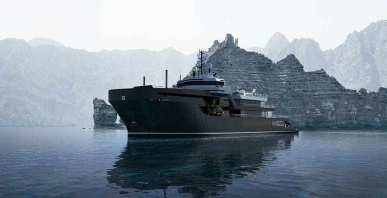 Icon Yachts is converting Project Master as a superyacht explorer