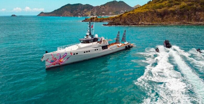 the Damen Yachting megayacht Pink Shadow