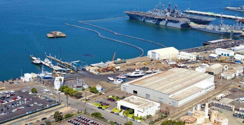 Marine Group Boat Works services superyachts in National City, California