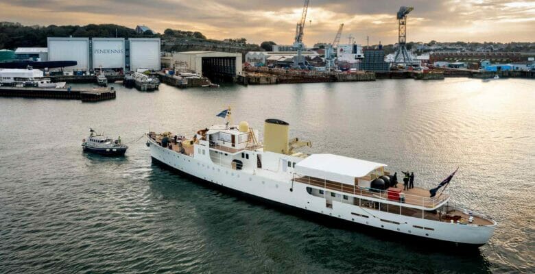the Marala refit at Pendennis will see the superyacht returned to Art Deco grandeur