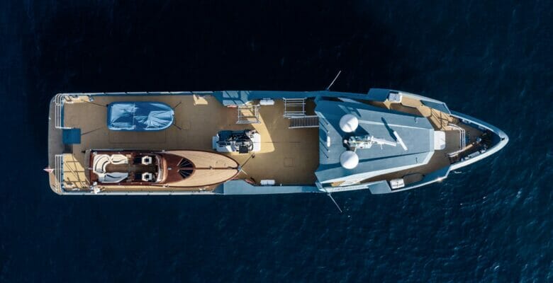 Phi Phantom is a superyacht shadow vessel
