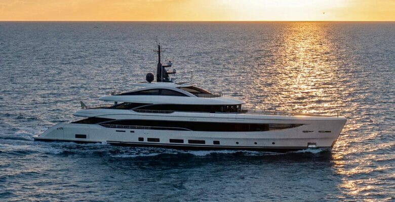 the Benetti Iryna is the first B.Now 50M superyacht