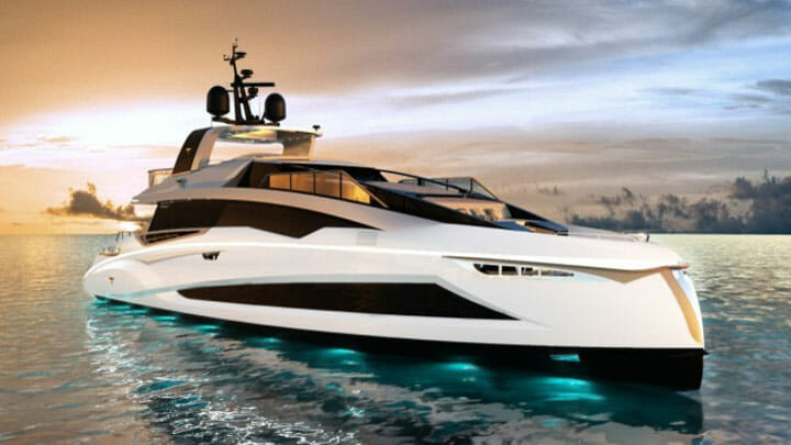 the fourth EVO120 superyacht from Tecnomar