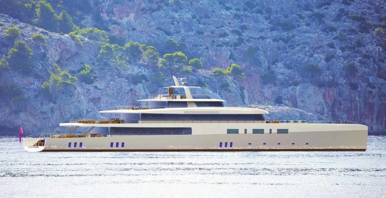 Tripp Design is behind the Elemental Power superyacht concept