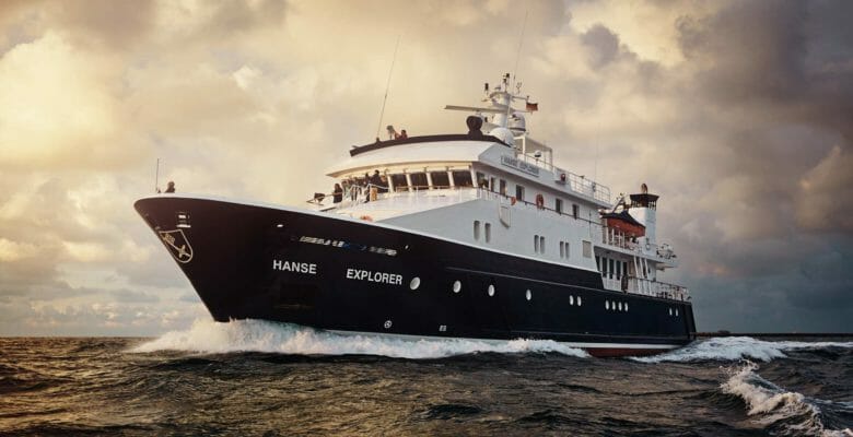 sail the South Pacific with EYOS Expeditions aboard the superyacht Hanse Explorer
