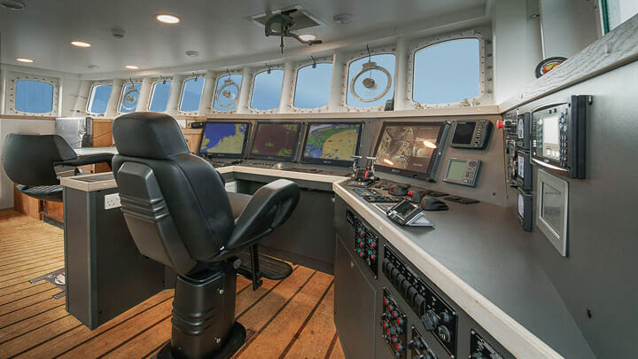 the superyacht Spirit of Romo is an ex warship