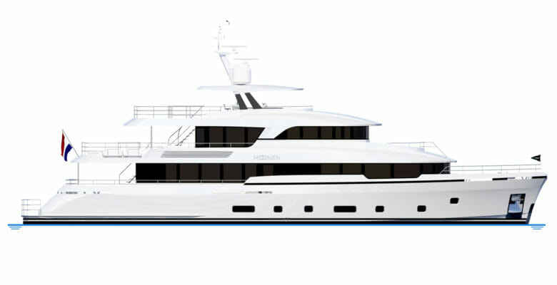 Moonen YN203 joins the builder's Martinique megayacht series
