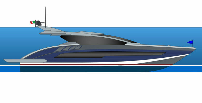 the Codecasa Falco 24 megayacht