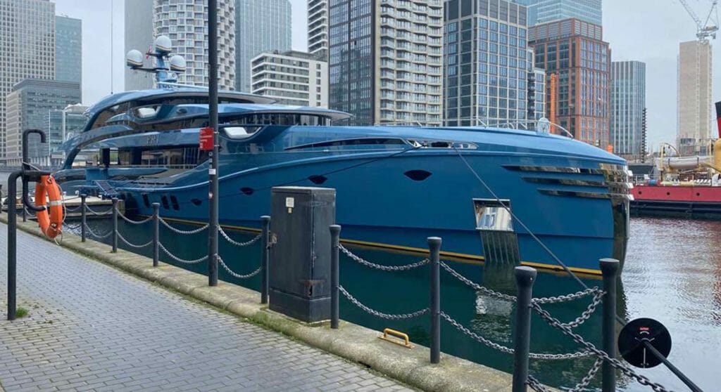 owner of the yacht Phi Sergei Naumenko; Phi is lawfully detained