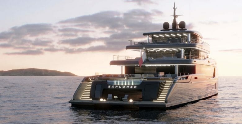 the 50M Sunreef Explorer is a superyacht concept