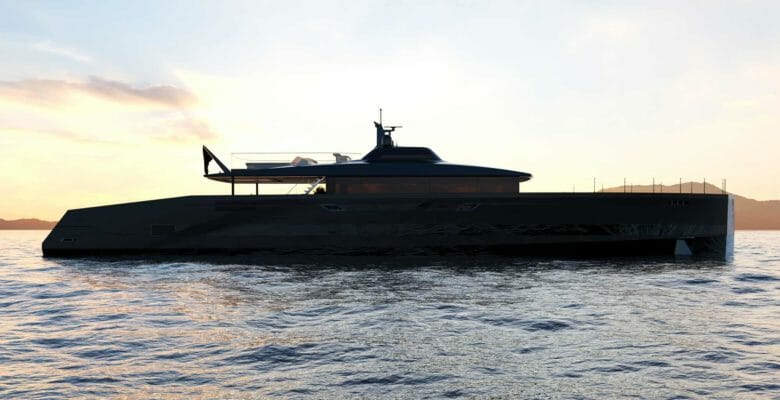 Alia Yachts' San will be the largest superyacht with Volvo Penta's IPS