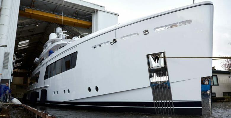 the second Callisto superyacht from Feadship