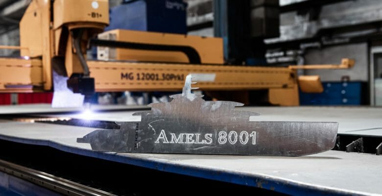 Amels 8001 is the first Amels 80 superyacht