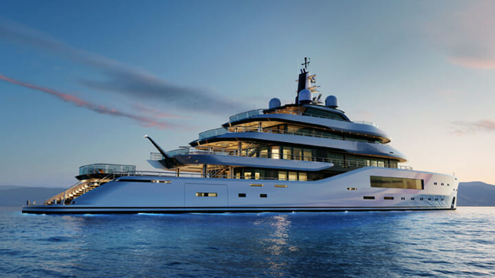 Amels 8001 is the first Amels 80 superyacht