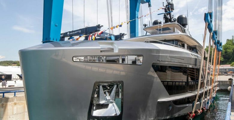 Baglietto launched the megayacht Enterprise in May 2022