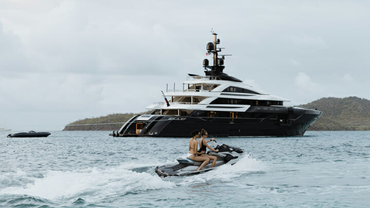the ISA Yachts superyacht Resilience