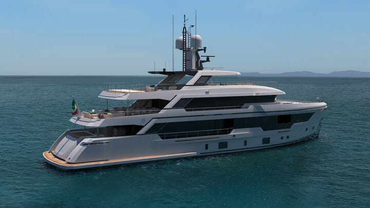 the RSY 40m EXP megayacht