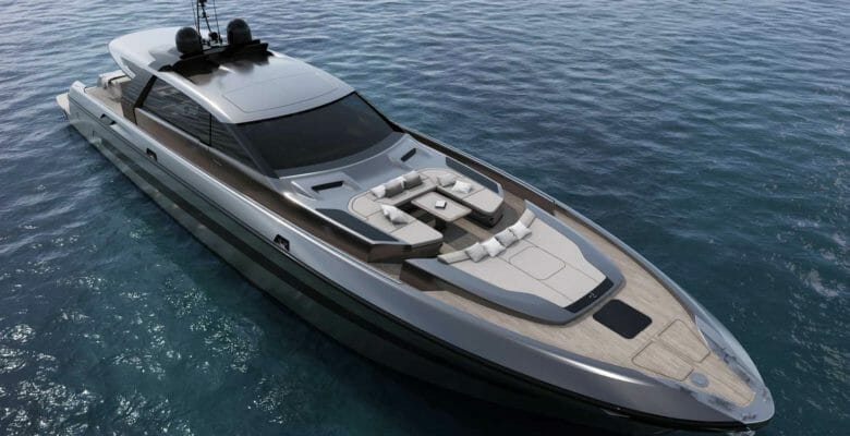 the Otam 90 GTS megayacht is highly customized