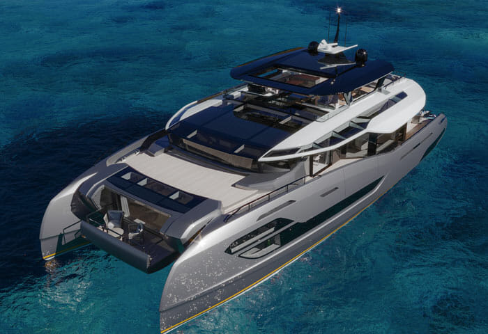 the Extra Yachts X30 Villa superyacht