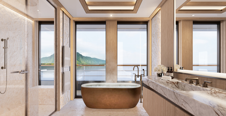 Project Master en suite bath