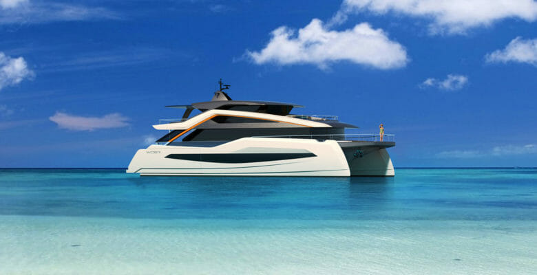 Wider Yachts catamarans include the WiderCat 92 megayacht