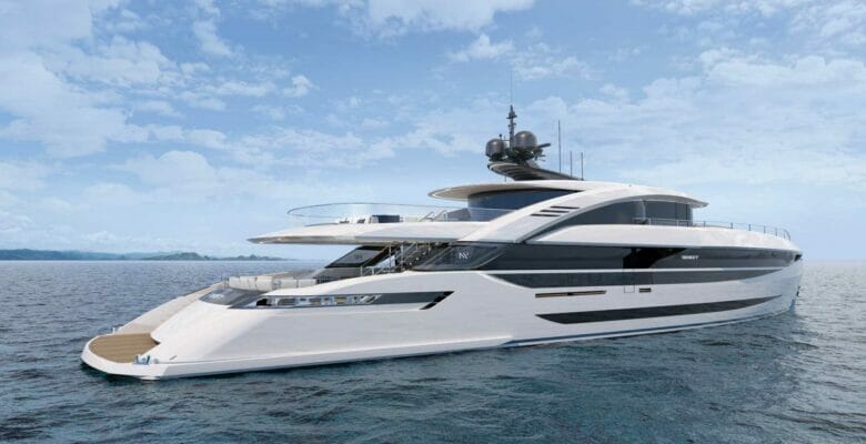 the ISA 33 GT yacht